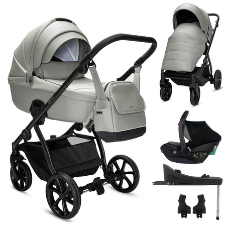 Noordi Fjordi V2 Leather - 3in1 with Travel Carrier Car Seat