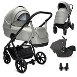 Noordi Fjordi V2 Leather 3in1 with Joie i-Snug 2 Car Seat