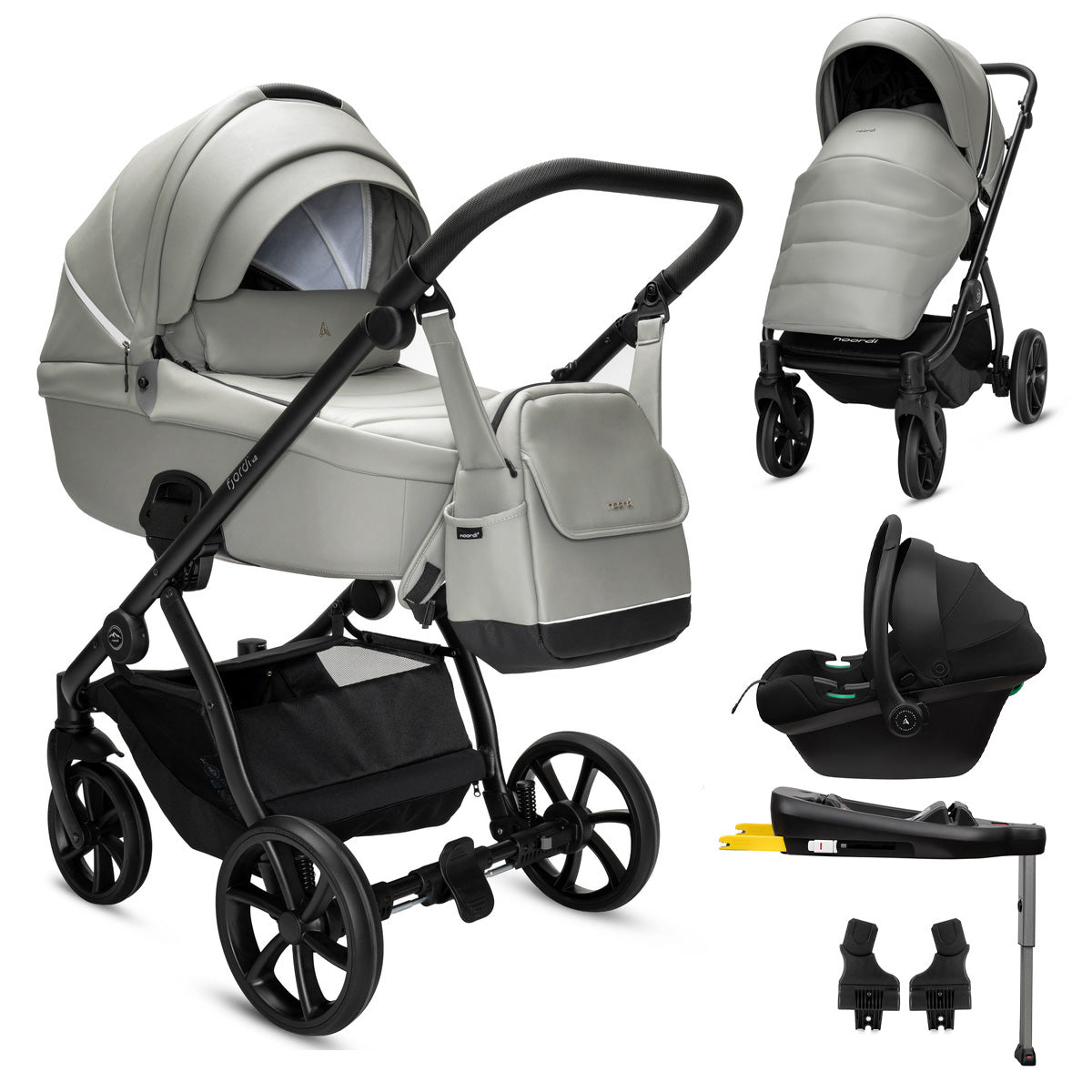 Noordi Fjordi V2 Leather - 3in1 with Terra Car Seat