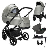 Noordi Fjordi V2 Leather 3in1 with Joie i-Snug 2 Car Seat