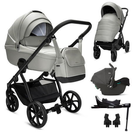 Noordi Fjordi V2 Leather 3in1 with Joie i-Snug 2 Car Seat