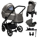 Noordi Fjordi V2 Leather 3in1 with Joie i-Snug 2 Car Seat