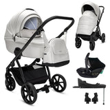 Noordi Fjordi V2 Leather - 3in1 with Travel Carrier Car Seat