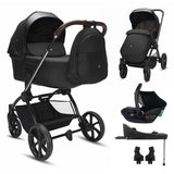 Noordi Sole V3 + Travel Carrier car seat, Slate Black