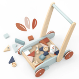 Speedy Monkey Wooden Block Walker w/27 blocks