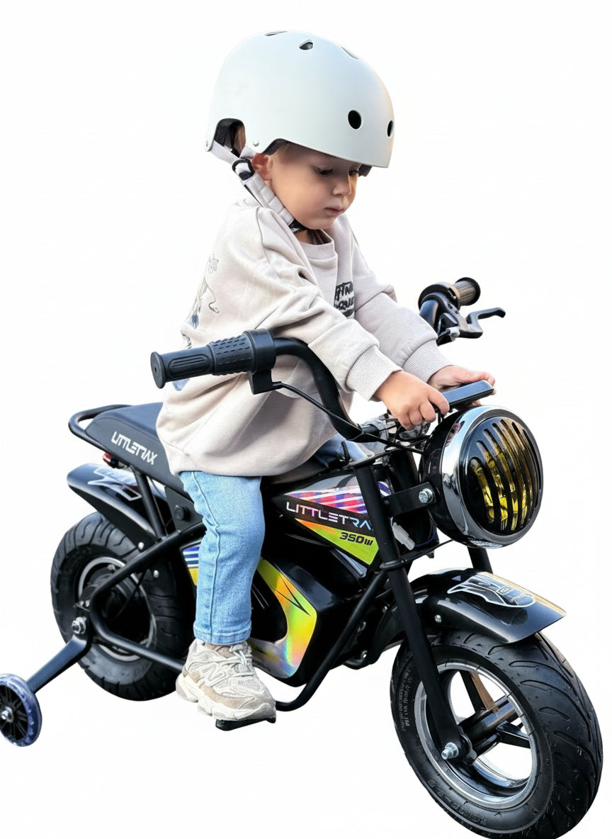 Littletrax 350W Kids Electric Bike – Ages 3 to 12+ ride on monkey bike