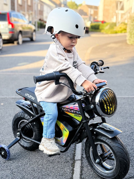 Littletrax 350W Kids Electric Bike – Ages 3 to 12+ ride on motorbike