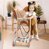 Speedy Monkey Wooden Block Walker w/27 blocks