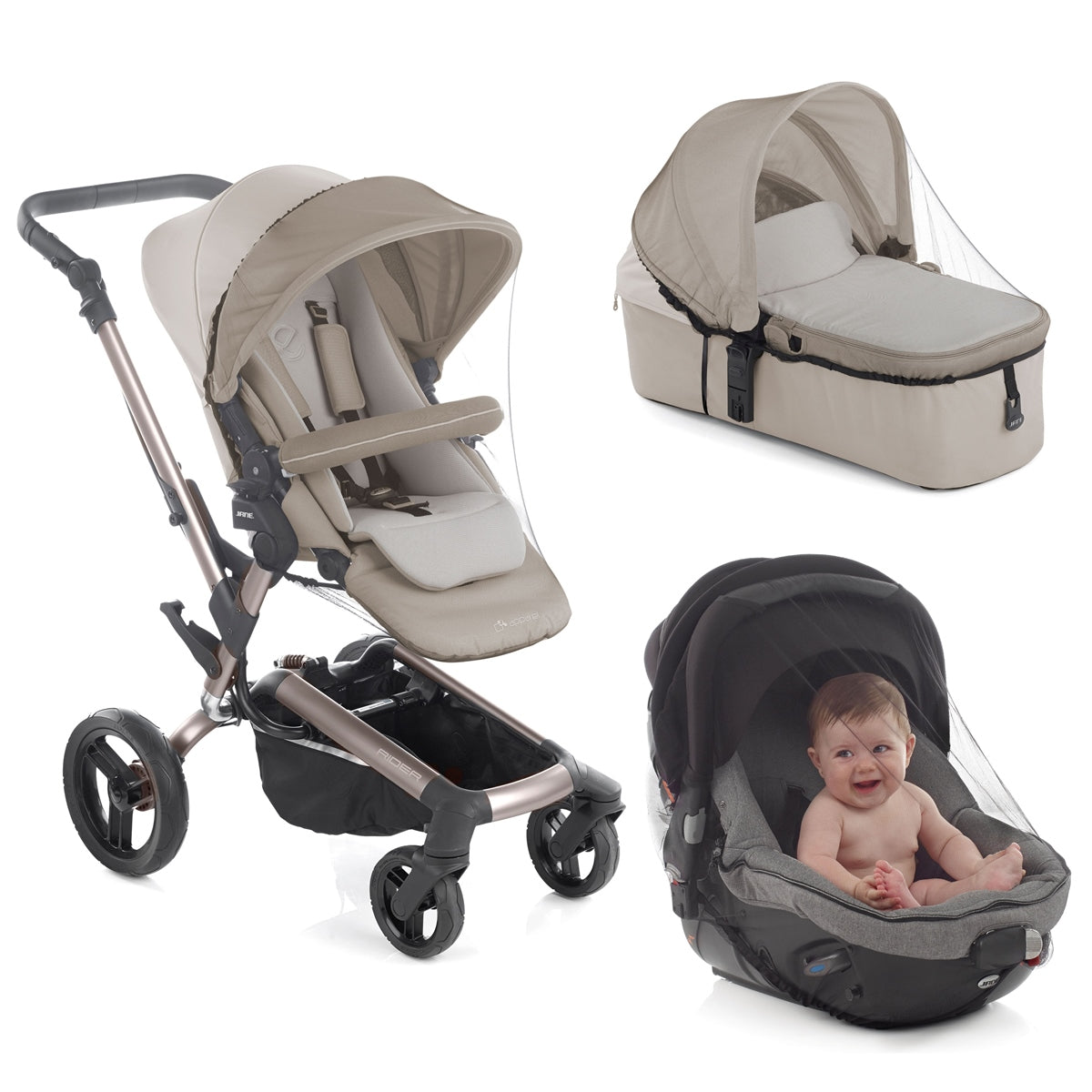 Jane Universal Insect Net for Pram / Carrycot / Car Seat