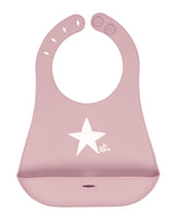Jane Snap Roll-up Silicone Pelican Bib