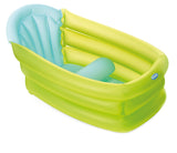 Jane Deluxe Inflatable Baby Bath with 3 Positions 30L - Aquarel Blue