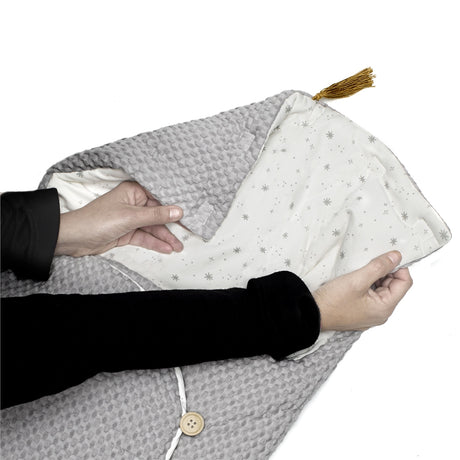 Jane Mims+ Baby Blanket Shawl with Hood