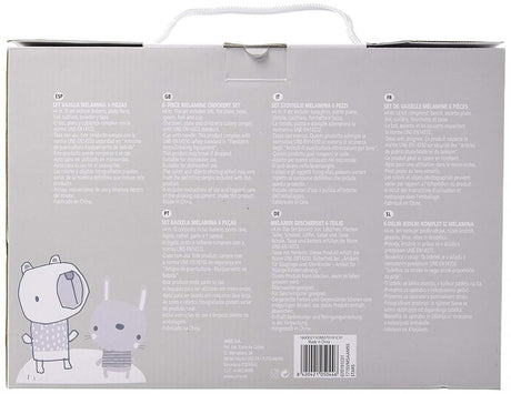 Jane 6 Piece Stars Microwave Feeding Set