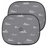 Pop-Up Car Shades 2 Pack UV Window Sunshade 44x35cm