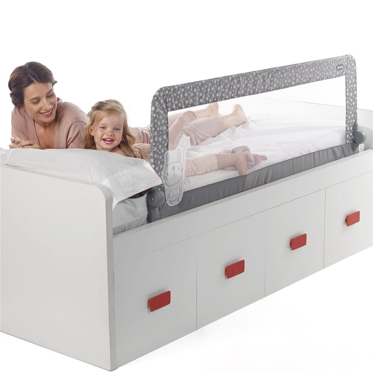 Foldable Bed Rail Compact Beds 150 x 58 cm