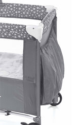 Jane Duo Level Travel Cot & Toys, Stars