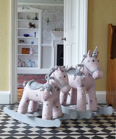Little Bird Told Me Celeste & Fae Unicorn Rocking Animal