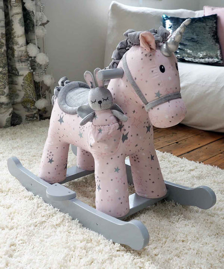 Little Bird Told Me Celeste & Fae Unicorn Rocking Animal
