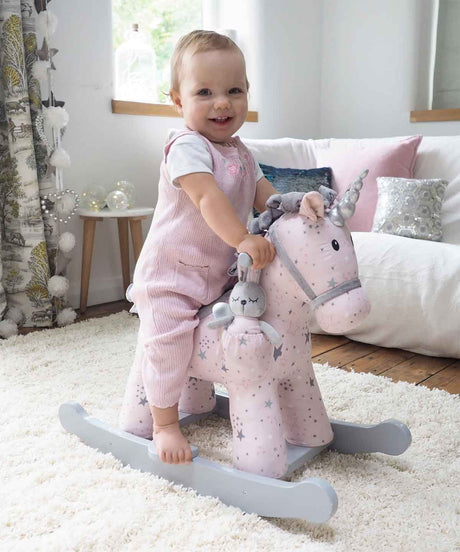 Little Bird Told Me Celeste & Fae Unicorn Rocking Animal