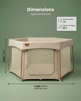 All Stars JOY Baby Playpen - Natural