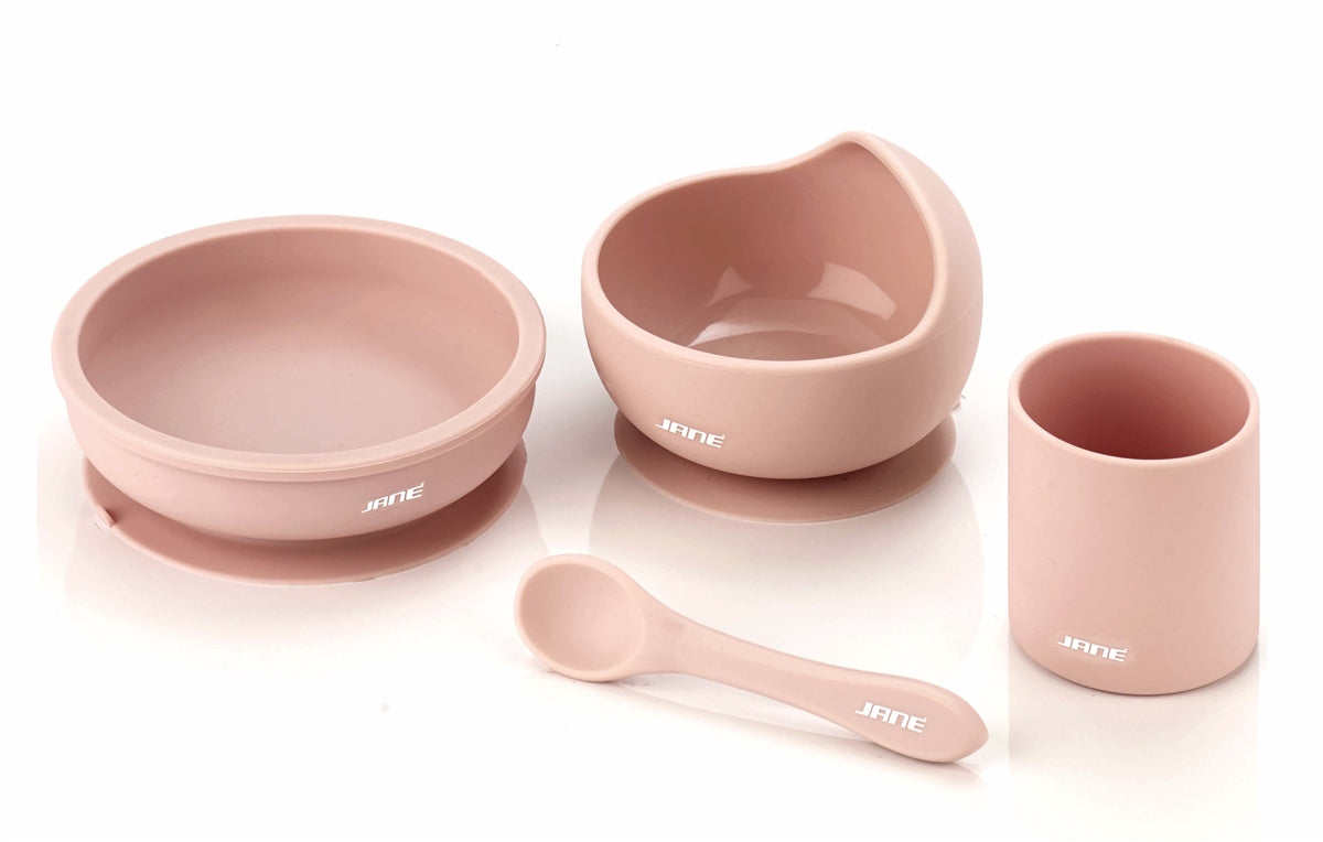 4 Piece LFGB Certified Silicone Dinner Set