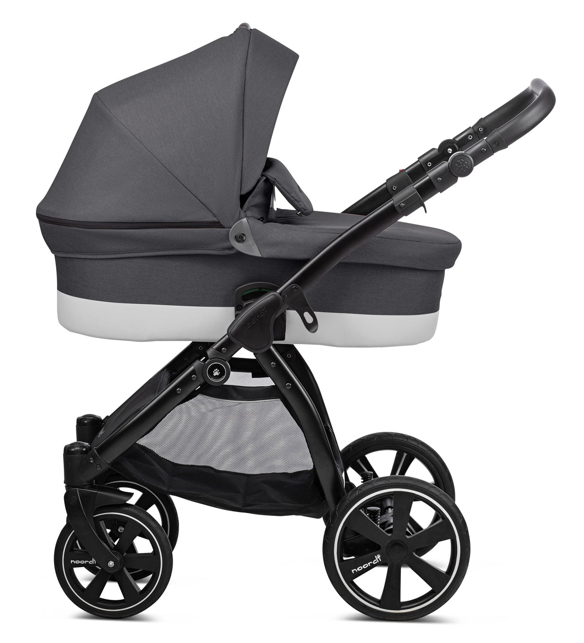 Noordi Sole Go Nursery & Travel System Bundle, Antracite