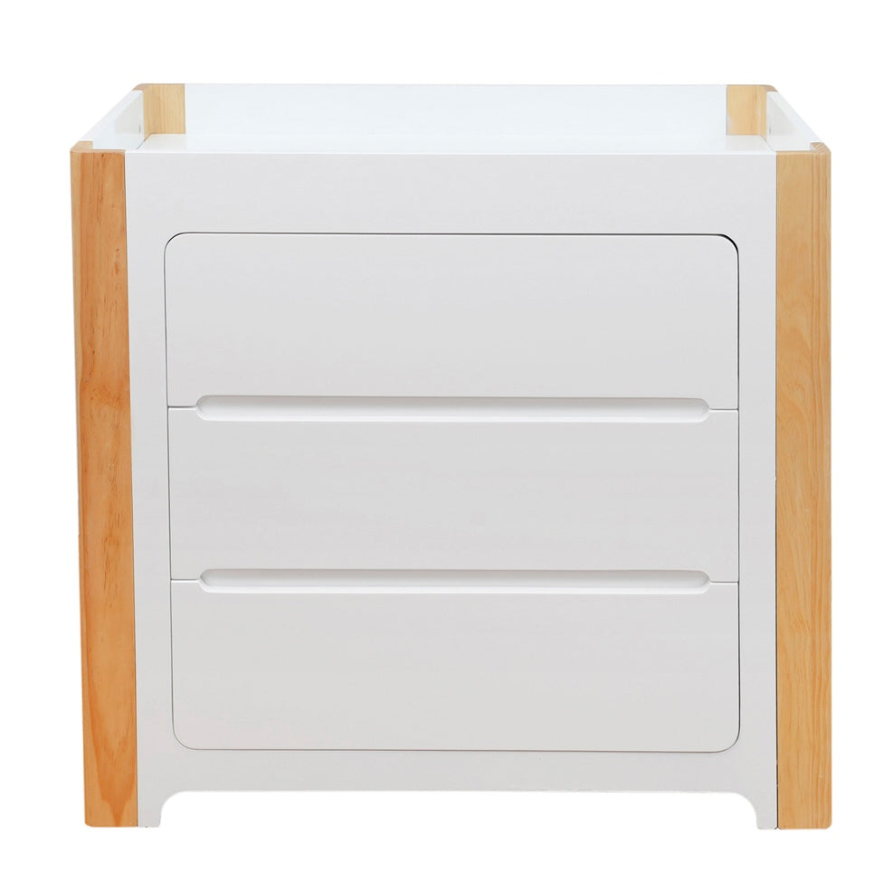 Cocoon Evoluer Nursery Room Set, White / Natural