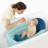Jane Deluxe Inflatable Baby Bath with 3 Positions 30L - Aquarel Blue