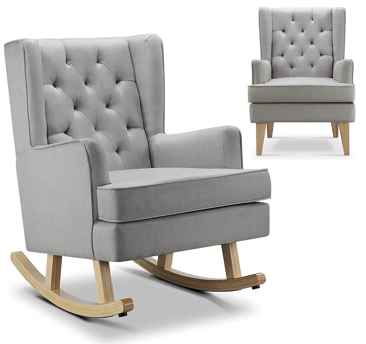 Johnston's Nested Soothe Easy Chair & Rocker
