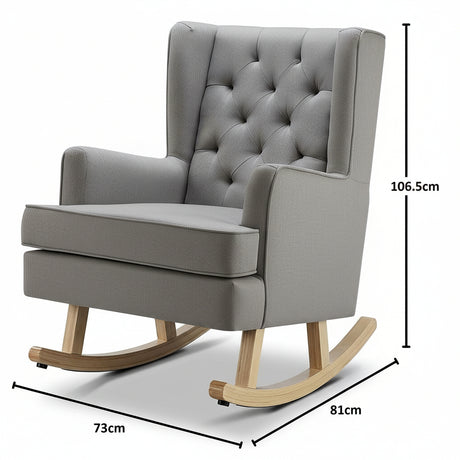 Johnston's Nested Soothe Easy Chair & Rocker