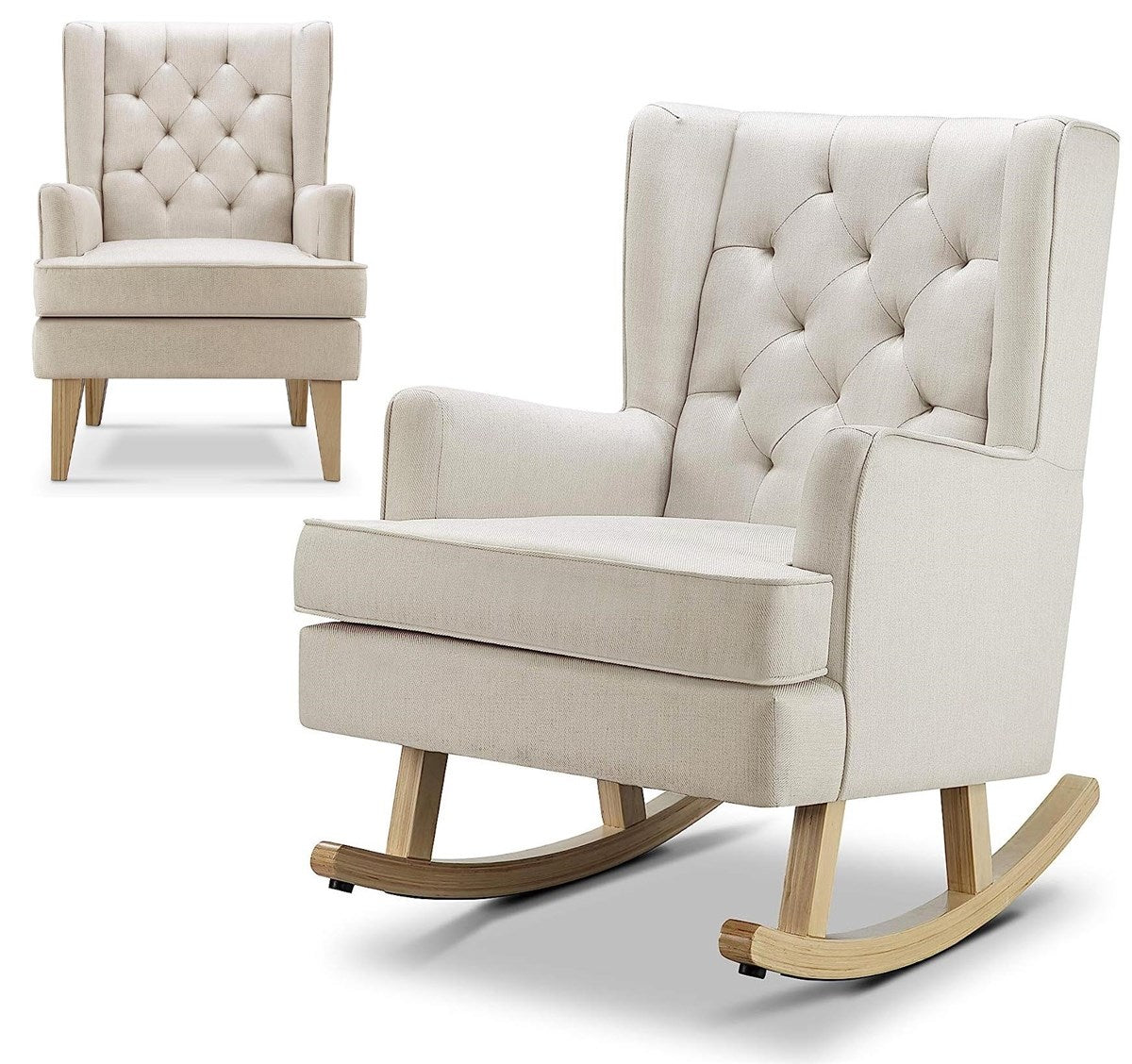 Johnston's Nested Soothe Easy Chair & Rocker
