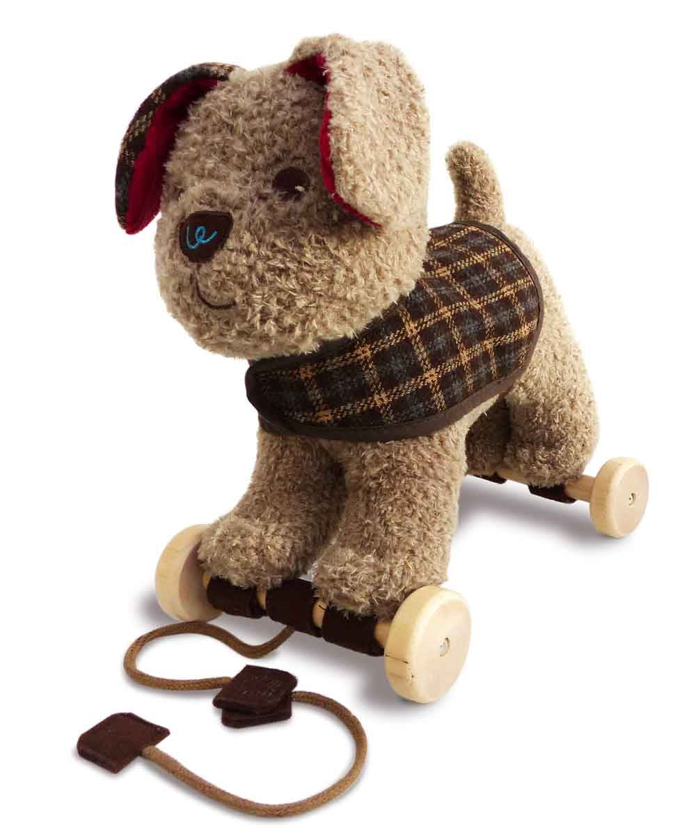 Little Bird Told Me Percy Pup 2-in-1 Pull Along Toy