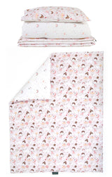 Forrest 3 Piece Reversible Baby Bedding Set, Fairy