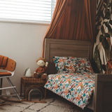 Forrest 3 Piece Reversible Baby Bedding Set, Rainforest