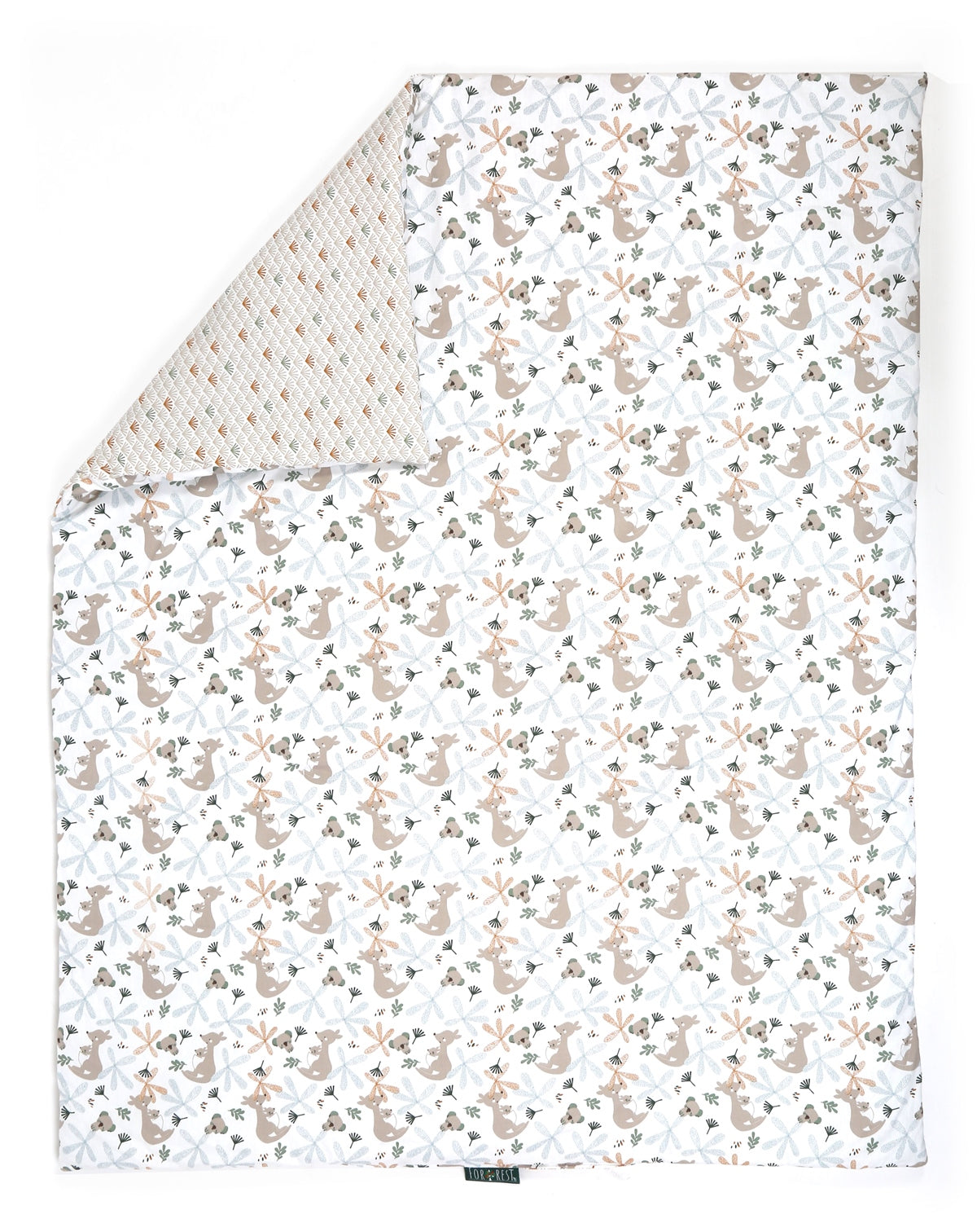 Forrest 3 Piece Reversible Baby Bedding Set, Koalaroo