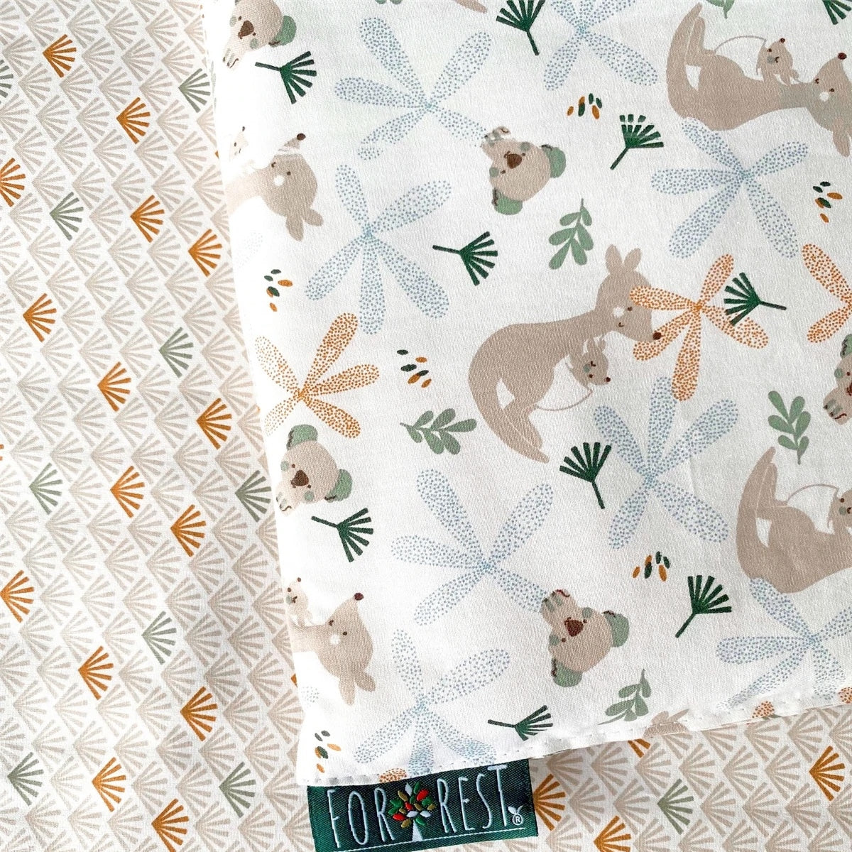 Forrest 3 Piece Reversible Baby Bedding Set, Koalaroo