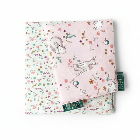 Forrest 3 Piece Reversible Baby Bedding Set, Meadowland