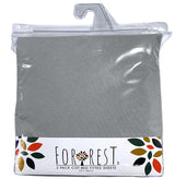 Forrest Cotton Fitted Sheets, Pack of 2, 140 x 70cm, Grey