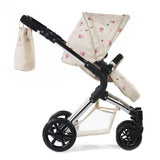 Roma Darcie Single Dolls Pram, 3 years+, Cream