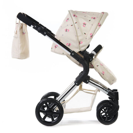 Roma Darcie Single Dolls Pram, 3 years+, Cream