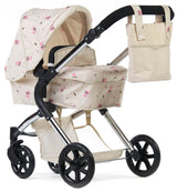 Roma Darcie Single Dolls Pram, 3 years+, Cream