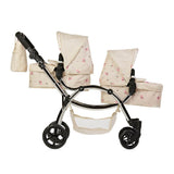 Roma Darcie Twin Dolls Pram, Cream