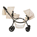 Roma Darcie Twin Dolls Pram, Cream