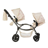 Roma Darcie Twin Dolls Pram, Cream