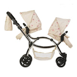Roma Darcie Twin Dolls Pram, Cream