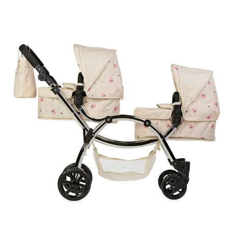 Roma Darcie Twin Dolls Pram, Cream