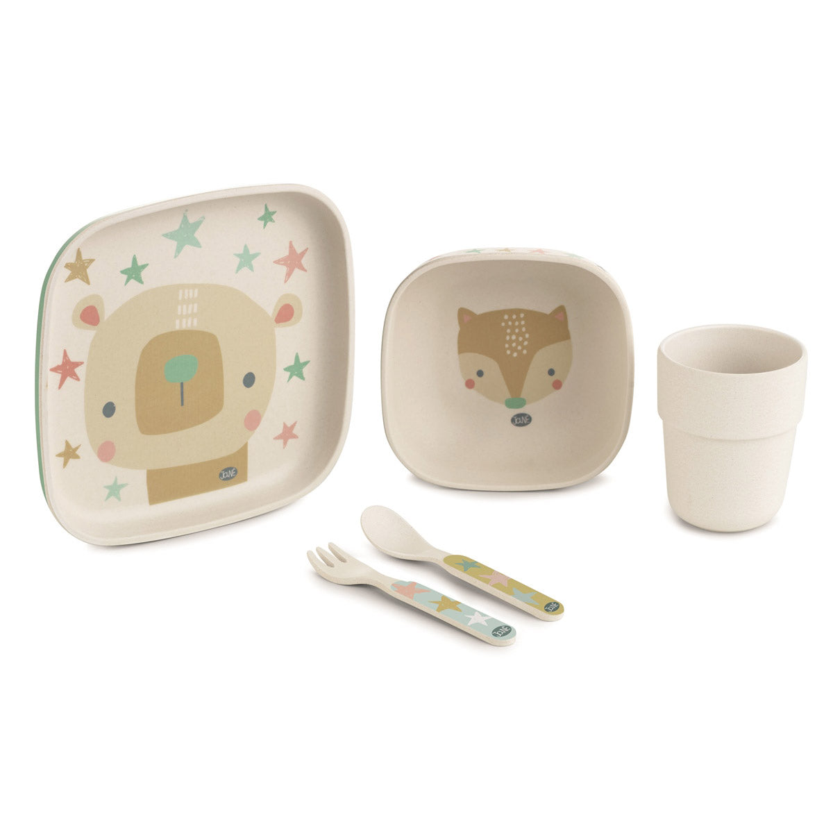 Jane Melamine baby tableware - 5 piece dinner set