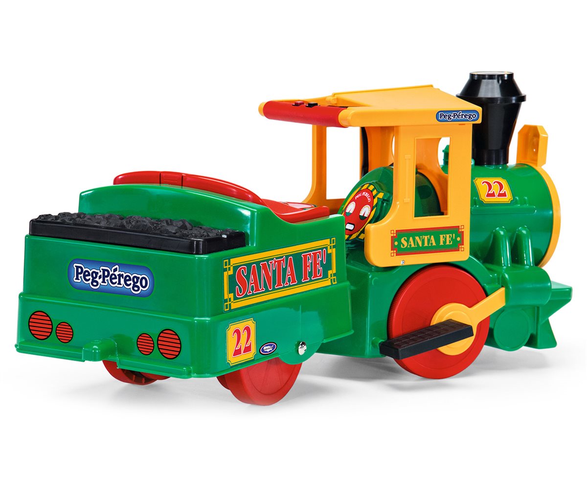 Peg Perego Santa Fe Train 6 Volt & Track, 18 months+