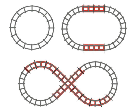Peg Perego Santa Fe Train Track (Figure of 8)