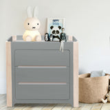 Noordi Noordi Fjordi 3in1 Travel System & Nursery Bundle, Dark Grey